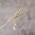 Vintage Barley Tassel Hairpin with Antique-Style Coiled Hairpin