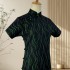 Vintage Summer Slimming Full-Open Silk Cheongsam