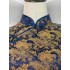 Mulberry Silk Traditional Full Open-Front Handmade Cheongsam Double-Layered Antique-Style Cheongsam