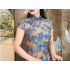 Handmade New Retro Republic of China Style Literary Cheongsam Dress