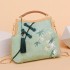 Embroidered Vintage Qipao Bag for Women - Retro Clutch Shoulder Crossbody Bag