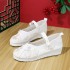  Women's Retro Ethnic Style Round-toe Embroidered Shoes 