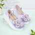 New Platform Hanfu Shoes  Traditional Embroidered Ethnic Flats