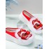Handmade Lion Dance Closed-Toe Platform Mules