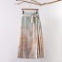Sash-Tie Ma Mian A-Line Skirt (Hanfu-Inspired)