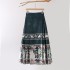Modern Heirloom: Revived Hanfu Ma Mian Skirt with Adjustable Silk Waistband