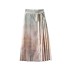 Sash-Tie Ma Mian A-Line Skirt (Hanfu-Inspired)