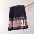 Long High-Waisted Ma Mian Skirt with Adjustable Waist Band