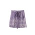 Vintage Chinese Ma Mian Skirt with Adjustable Sash (Mid-Length)