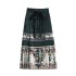 Modern Heirloom: Revived Hanfu Ma Mian Skirt with Adjustable Silk Waistband