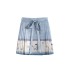 Modern Chinese-Inspired Short Ma Mian Skirt with Adjustable Tie Waist | Versatile A-Line Silhouette