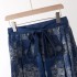 Vintage Chinese Ma Mian Skirt with Adjustable Sash (Mid-Length)