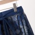 Vintage Chinese Ma Mian Skirt with Adjustable Sash (Mid-Length)