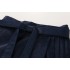Vintage Chinese-Inspired Long Ma Mian Skirt with Adjustable Sash (Retro Elegance)
