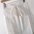 Artistic Chinese-Style Sash-Tie Mid-Length Ma Mian Skirt (Half-Dress)