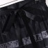 Vintage Chinese-Inspired Short Ma Mian Skirt with Adjustable Waist | Hanfu-Style A-Line Silhouette