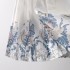 Artistic Chinese-Style Sash-Tie Mid-Length Ma Mian Skirt (Half-Dress)