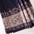Long High-Waisted Ma Mian Skirt with Adjustable Waist Band