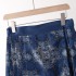 Vintage Chinese Ma Mian Skirt with Adjustable Sash (Mid-Length)