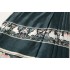 Modern Heirloom: Revived Hanfu Ma Mian Skirt with Adjustable Silk Waistband
