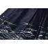 Vintage Chinese-Inspired Long Ma Mian Skirt with Adjustable Sash (Retro Elegance)