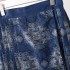 Vintage Chinese Ma Mian Skirt with Adjustable Sash (Mid-Length)