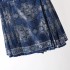 Vintage Chinese Ma Mian Skirt with Adjustable Sash (Mid-Length)