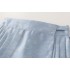 Modern Chinese-Inspired Short Ma Mian Skirt with Adjustable Tie Waist | Versatile A-Line Silhouette