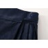 Vintage Chinese-Inspired Long Ma Mian Skirt with Adjustable Sash (Retro Elegance)