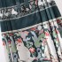 Modern Heirloom: Revived Hanfu Ma Mian Skirt with Adjustable Silk Waistband